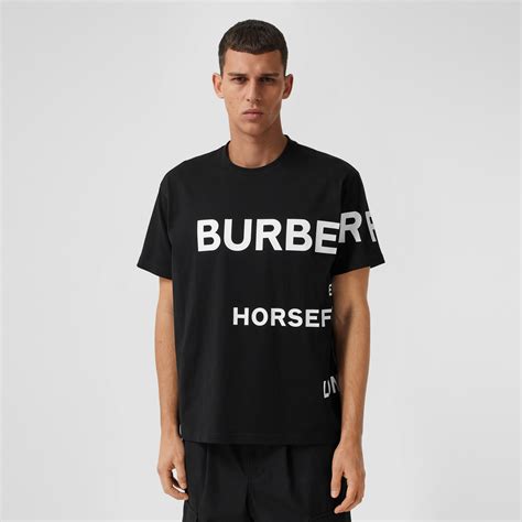 burberry horse ferry shirt|Burberry Horseferry Print Cotton Oversized T.